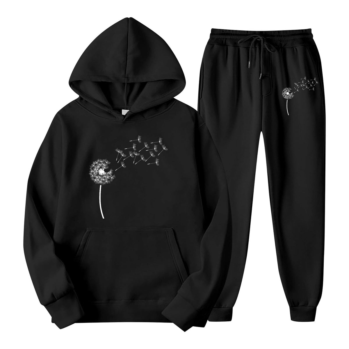 Softies Loungewear Set for Women Sweatsuits Women 2 Piece Outfit Plus Size Sweat Suits Hoodies and Sweatpants Tracksuit Lounge Jogger Workout Sets